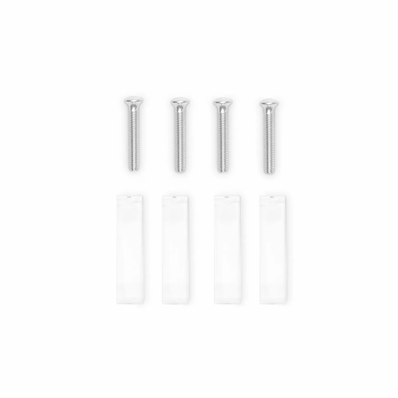 SFPS Dual-Gang MOS Faceplate Frame, White SFPS