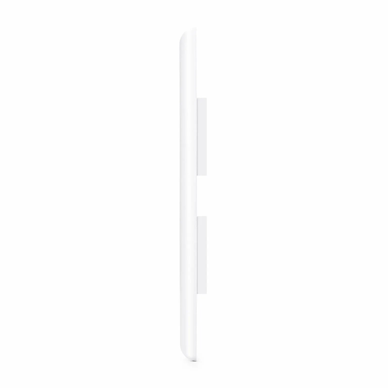 SFPS Single Gang Keystone Faceplate, Label Pockets, 2 Ports, White, 4.49'' x 2.76'' SFPS