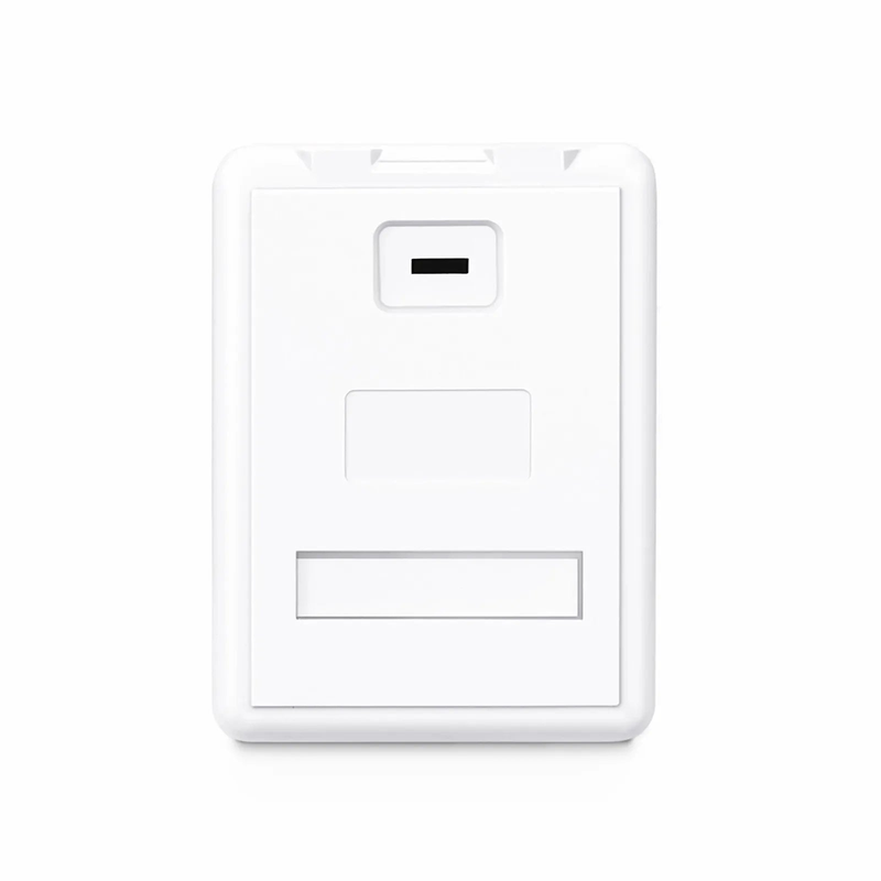 SFPS Surface Mount Box, 1 Port, Unloaded, White SFPS
