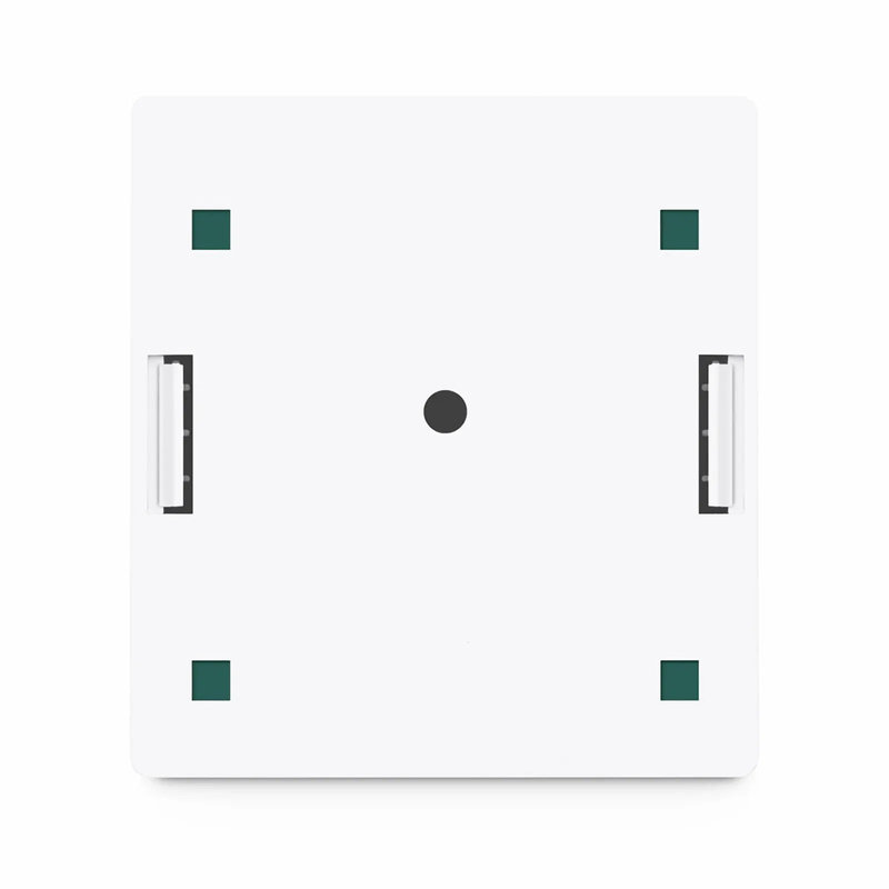 SFPS Cat6a RJ45 Shielded Surface Mount Box, 2 Ports, White SFPS