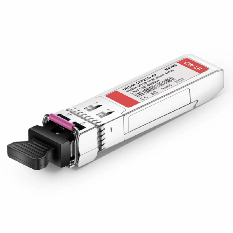 SFPS Cisco LWDM-SFP25G-86.66 Compatible SFP28 25G LWDM 1286.66nm 40km DOM Duplex LC/UPC SMF Optical Transceiver Module for Transmission SFPS