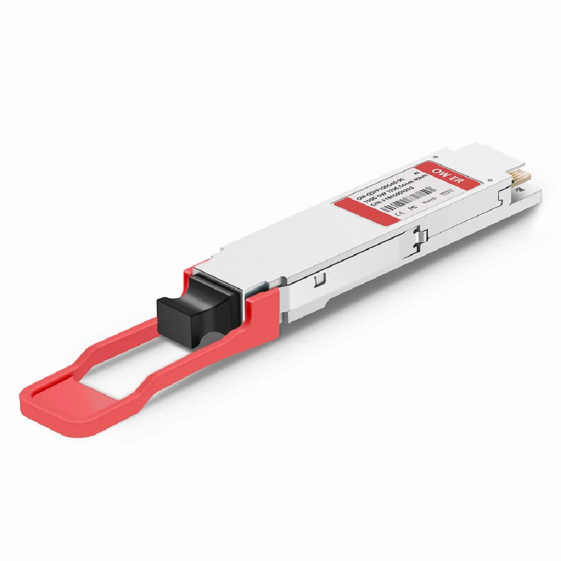 SFPS Cisco Compatible QSFP28 100G OWDM 1300.05nm 40km DOM Duplex LC/UPC SMF Optical Transceiver Module for Transmission SFPS