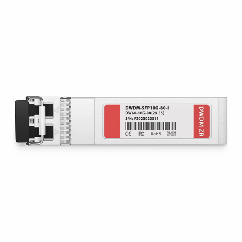 SFPS HW C21 DWDM-SFP10G-1560-61 Compatible SFP+ 10G DWDM 1560.61nm 100GHz 80km DOM Duplex LC/UPC SMF Optical Transceiver Module for Transmission SFPS