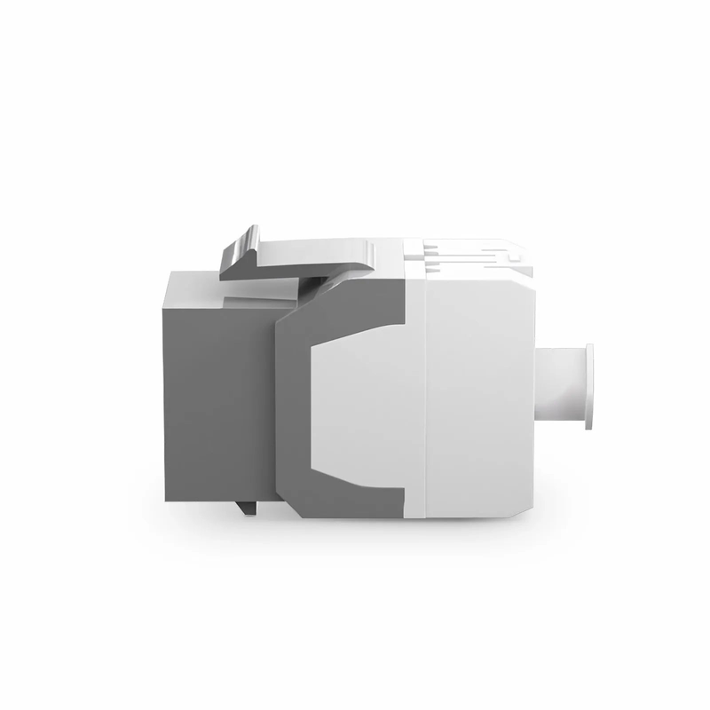 SFPS Cat6 RJ45 (8P8C) Unshielded Punch Down Keystone Jack Module, Gray (10 pcs/Pack) SFPS