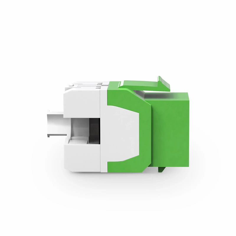 SFPS Cat6 RJ45 (8P8C) Unshielded Punch Down Keystone Jack Module, Green (10 pcs/Pack) SFPS