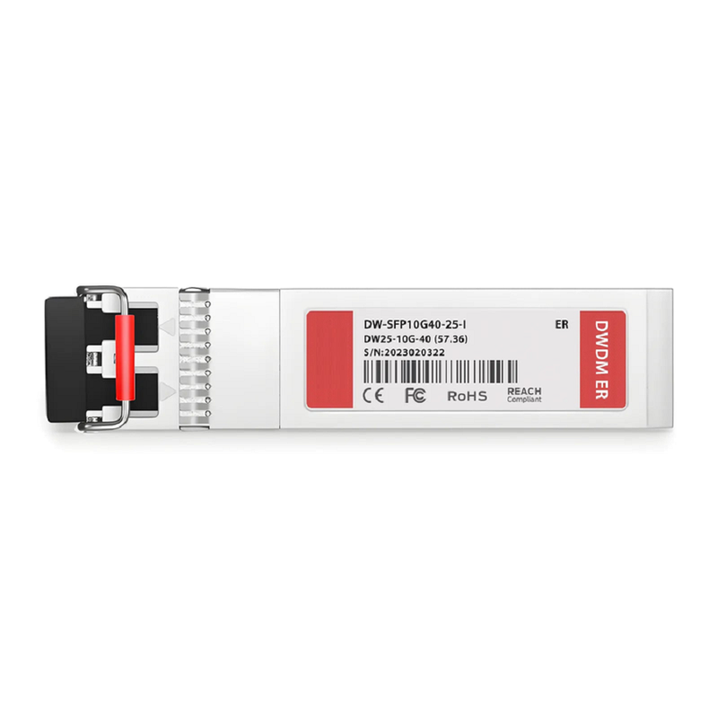 FyberOptix Cisco Compatible 25GBASE-D SFP28 BiDi 1330nm-TX/1270nm-RX 20km DOM Simplex LC/UPC SMF Optical Transceiver Module (Industrial) Fyber Optix