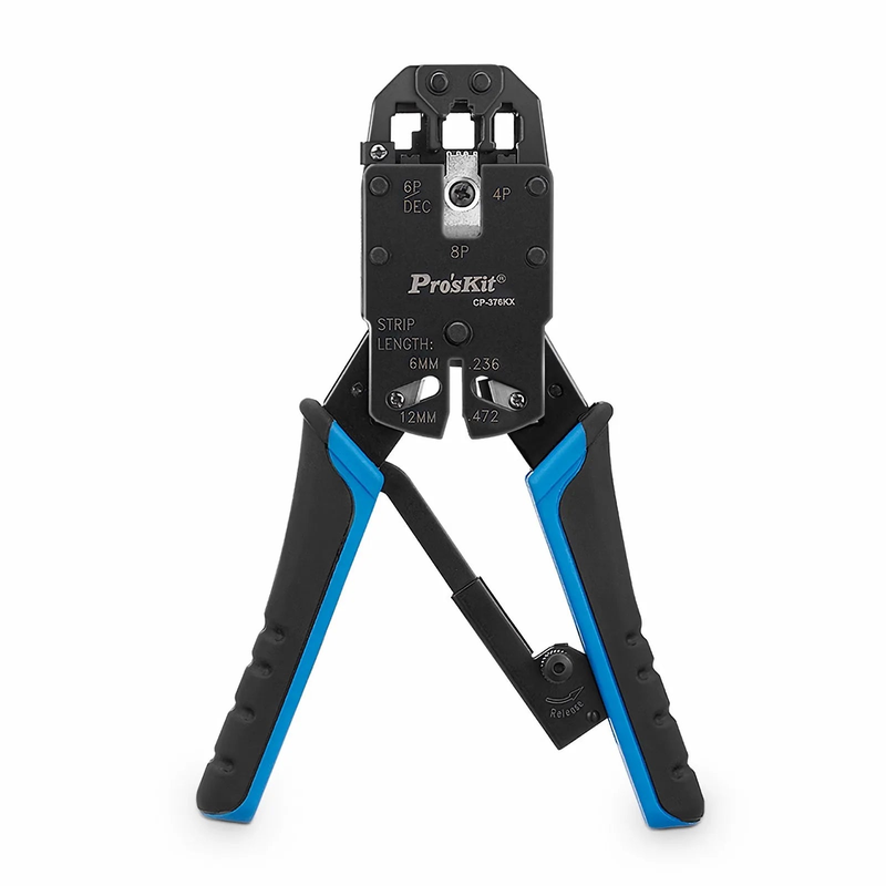 SFPS Pro'sKitA® 15-in-1 Network Installation Tool Kit with Cable Tester, Crimper, Wire Stripper in Carrying Case SFPS