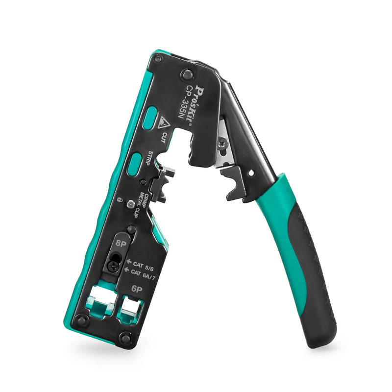 SFPS Pro'sKitA® 7-in-1 Network Installation Tool Kit with Cable Tester, Crimper, Wire Stripper in Carrying Case SFPS