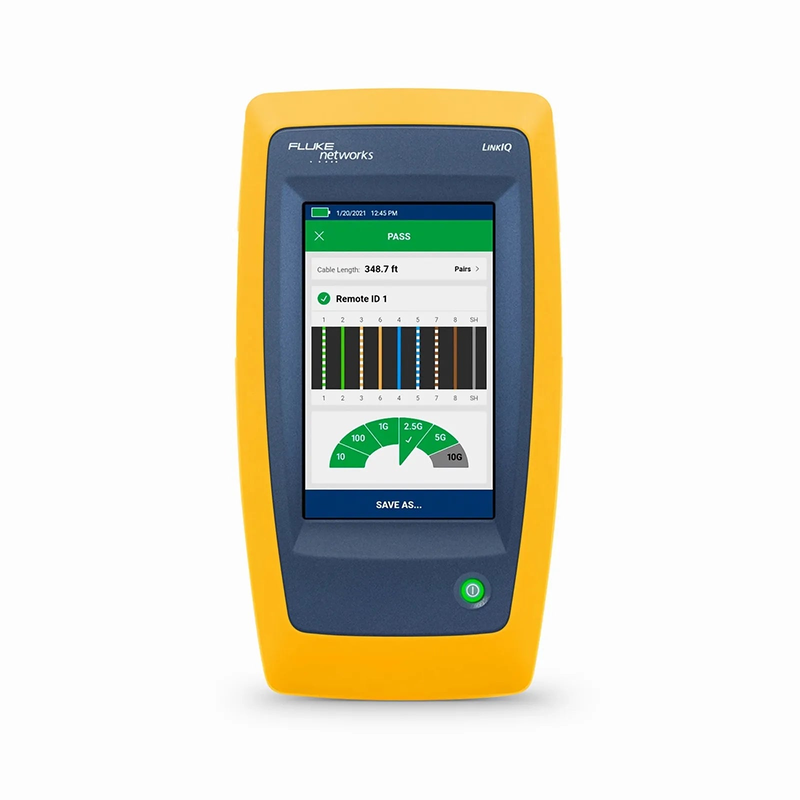 SFPS Fluke Networks LIQ-100 LinkIQ Cable and Network Tester SFPS