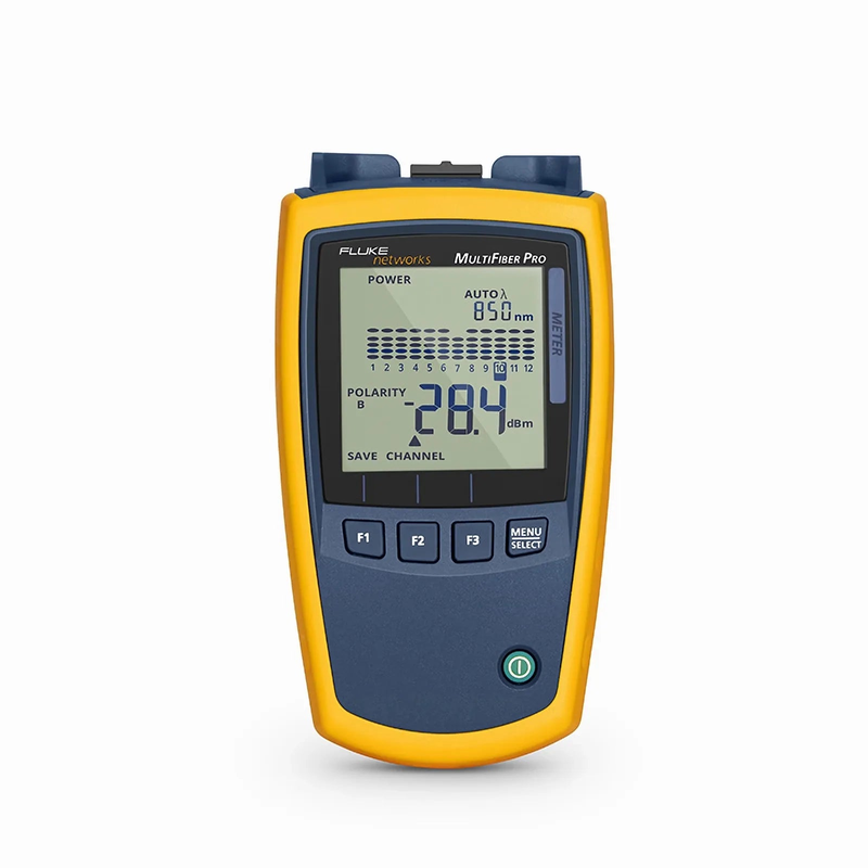 SFPS Fluke Networks MFPOWERMETER MultiFiberA Pro Handheld Optical Power Meter with MPO-12 connector SFPS