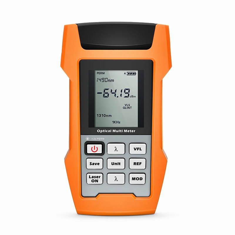 SFPS FHOM-103-1 Handheld Optical Multimeter Built-in 1mW Visual Fault Locator with Data Export Function SFPS