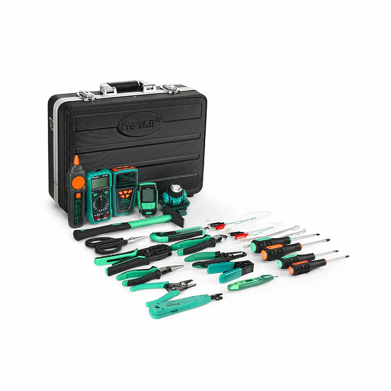 SFPS Pro'sKitA® Fiber Optic & Telecom Installation Tool Kit PK-9472G SFPS