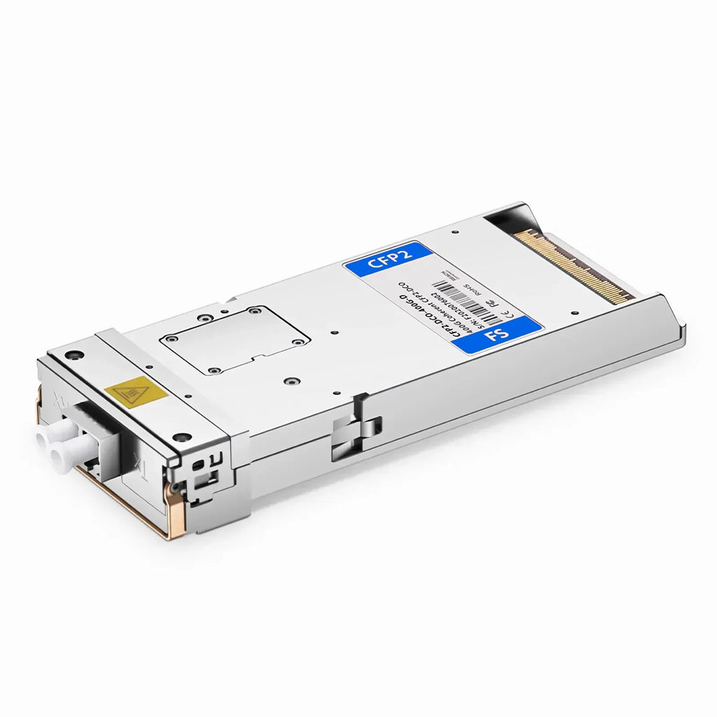 SFPS 400G DWDM Tunable CFP2 DCO 80km DOM Duplex LC/UPC SMF Coherent Optical Module, Used with D7000 Series SFPS