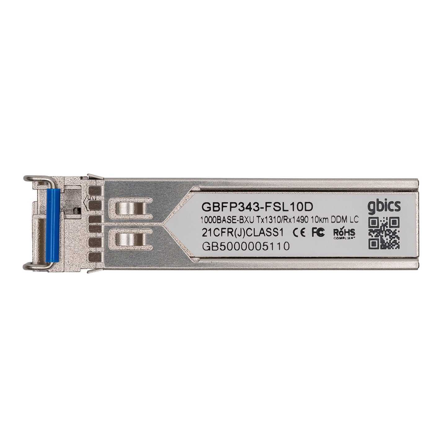 10057 - Extreme Compatible 1000BASE-BX-U BiDi SFP 1310nm-1490nm 10km DOM Transceiver Module GBICS STORE