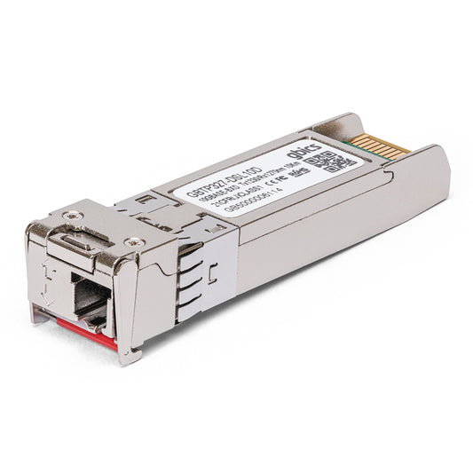 10GB-BX10-D - Extreme Compatible 10GBASE-BX10-D SFP+ 1330nm-TX/1270nm-RX 10km DOM Transceiver Module GBICS STORE
