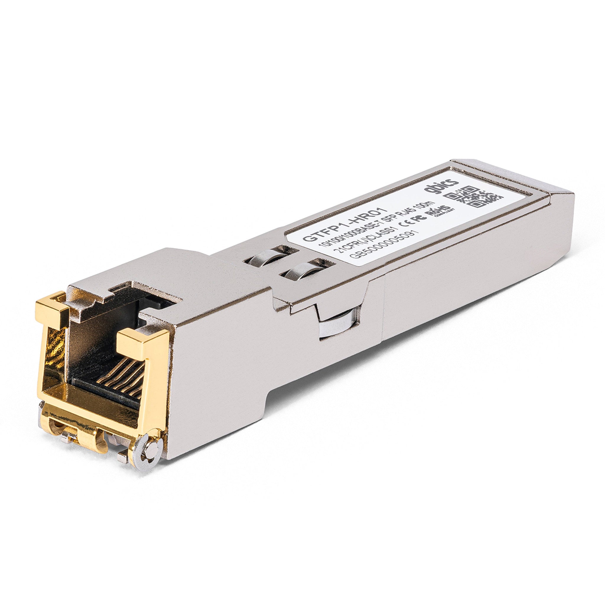 01-SSC-9791 - SonicWalll Compatible 10/100/1000BASE-T SFP Copper RJ-45 100m Transceiver Module GBICS STORE