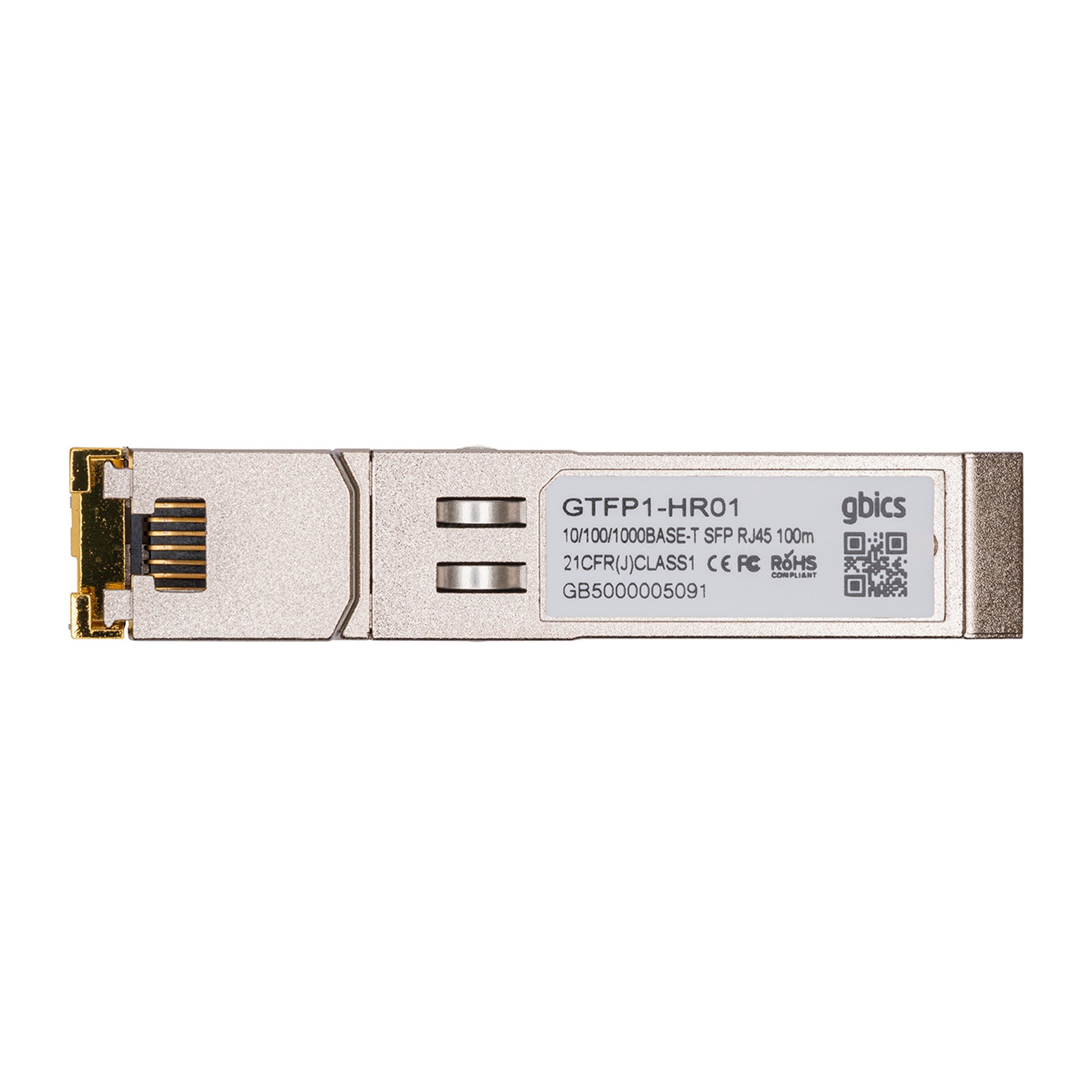 01-SSC-9791 - SonicWalll Compatible 10/100/1000BASE-T SFP Copper RJ-45 100m Transceiver Module GBICS STORE