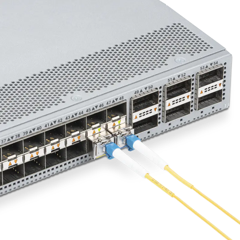 Brocade E1MG-BXU-10 Compatible 1000BASE-U10-35 SFP TX-1310nm/RX-1550nm 10km DOM Simplex LC Transceiver Module for SMF SFPS