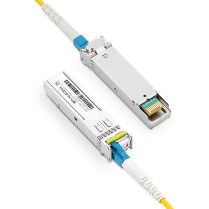 Cisco GLC-BX120-D Compatible 1000BASE-D120-54 SFP TX-1550nm/RX-1490nm 120km DOM Simplex LC Transceiver Module for SMF SFPS