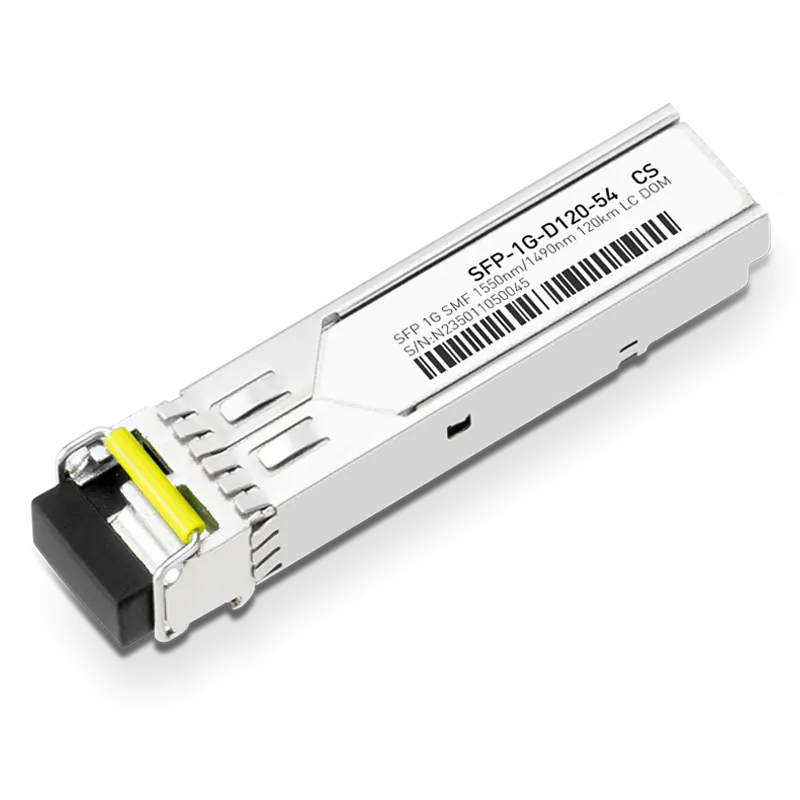 Generic Compatible 1GBASE-D120-54 SFP TX-1550nm/RX-1490nm 120km DOM Simplex LC Transceiver Module for SMF SFPS