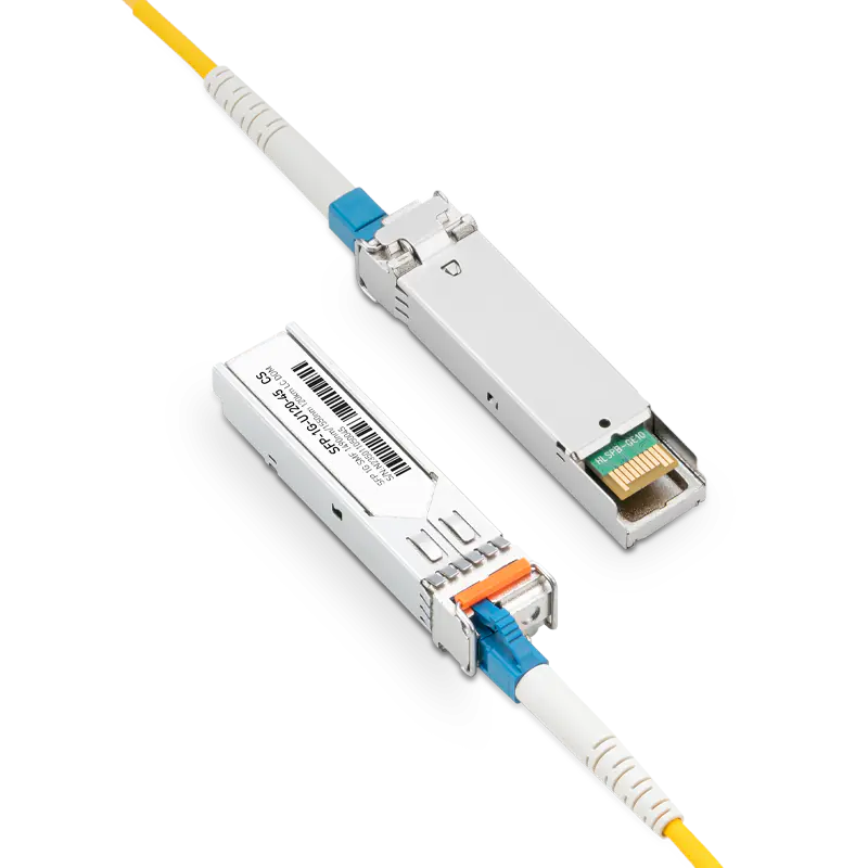 Juniper SFP-GE120KT14R15 Compatible 1000BASE-U120-45 SFP TX-1490nm/RX-1550nm 120km DOM Simplex LC Transceiver Module for SMF SFPS