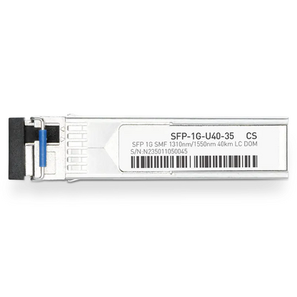 Cisco Linksys MGBBX1D Compatible 1000BASE-D20-43 SFP TX-1490nm/RX-1310nm 20km DOM Simplex LC Transceiver Module for SMF SFPS