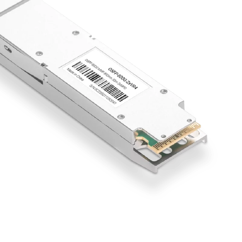 Generic Compatible Coherent VCSEL & Broadcom DSP 800G OSFP 2xSR4/SR8 850nm 100m PAM4 DOM MPO/MTP MMF Transceiver Module SFPS