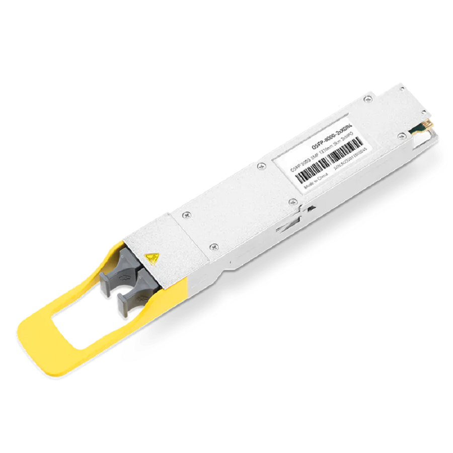 Generic Compatible 800G OSFP 2xXDR4 1310nm 2km PAM4 DDM Dual MPO/MTP-12 SMF Optical Transceiver Module SFPS