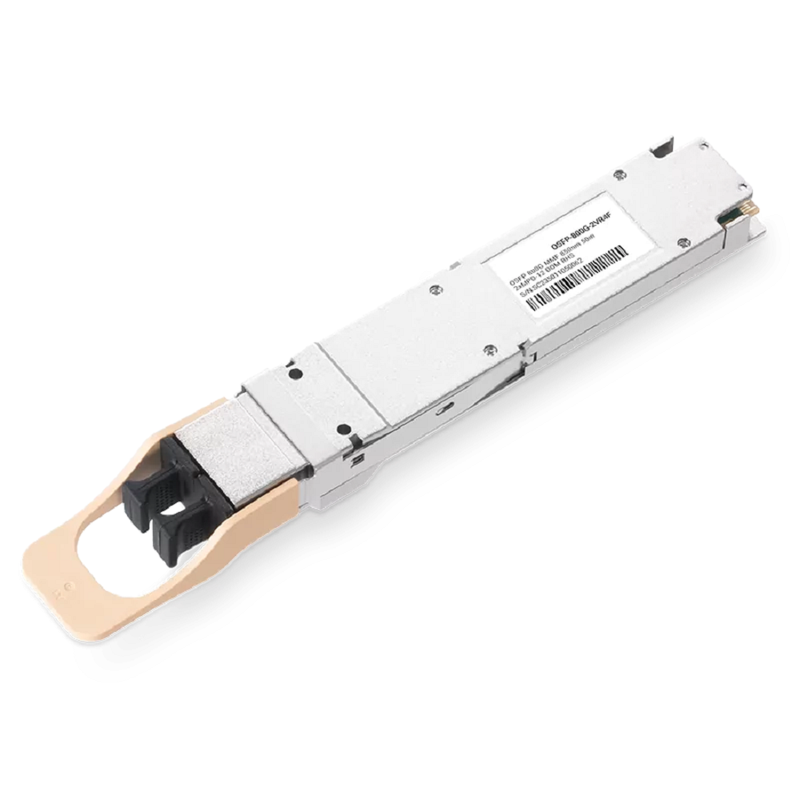NVIDIA/Mellanox Compatible Coherent VCSEL & Broadcom DSP 800G OSFP 2xSR4/SR8 850nm 100m PAM4 DOM Two MPO-12/APC MMF Transceiver Module (Flat Top) for ConnectX-8 C8180 SuperNIC SFPS