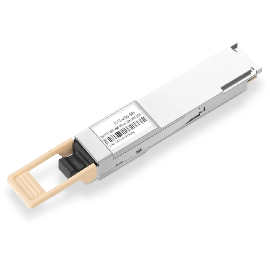 NVIDIA/Mellanox MMA1Z00-NS400-T Compatible Coherent VCSEL & Broadcom DSP 400GBASE-SR4 QSFP112 PAM4 850nm 100m MTP/MPO-12 APC MMF Optical Transceiver Module SFPS