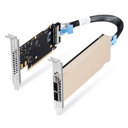 NVIDIA/Mellanox C8240 (900-9X81Q-00CN-ST0) ConnectX-8 InfiniBand & Ethernet SuperNIC, SocketDirect NDR 400Gb/s PAM4 100G/Lane, Dual-port QSFP112, PCIe 6.0 x 16, Tall Bracket SFPS