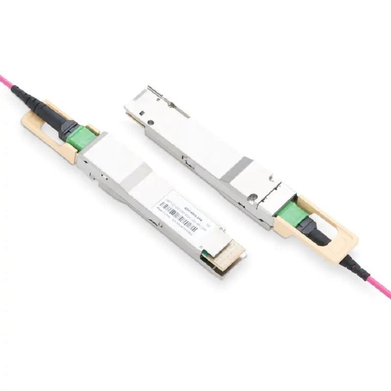 Cisco Compatible Coherent VCSEL & Broadcom DSP 400GBASE-SR4 QSFP-DD PAM4 850nm 100m MTP/MPO-12 MMF Optical Transceiver Module SFPS