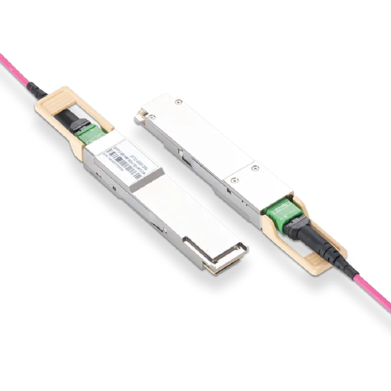 Cisco Compatible Coherent VCSEL & Broadcom DSP 400GBASE-SR4 QSFP112 PAM4 850nm 100m MTP/MPO-12 APC MMF Optical Transceiver Module SFPS