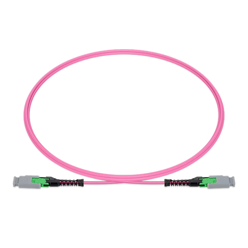 10m (33ft) MMC Jumper, MMC-16 APC (Male) to MMC-16 APC (Male), 16 Fibers, Multimode (OM4), Trunk Polarity, OFNP, 2.5mm, Max IL ≤ 0.35dB, Magenta SFPS