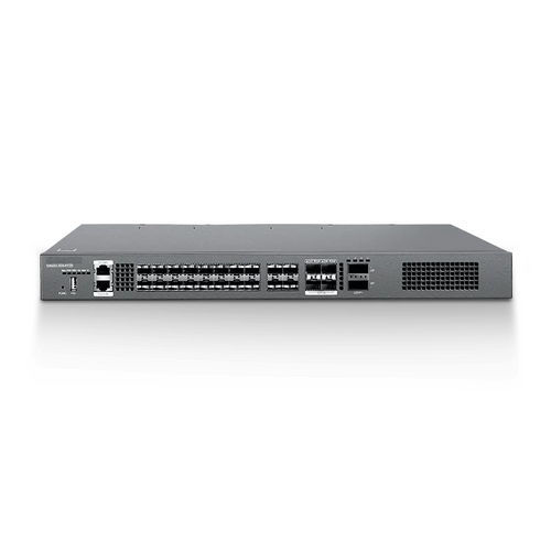 24-Port Ethernet L3 Switch, 20×10Gb SFP+, with 4×25Gb SFP28 and 2×40Gb QSFP+, Broadcom Chip, for DCN/Enterprise Network SFPS