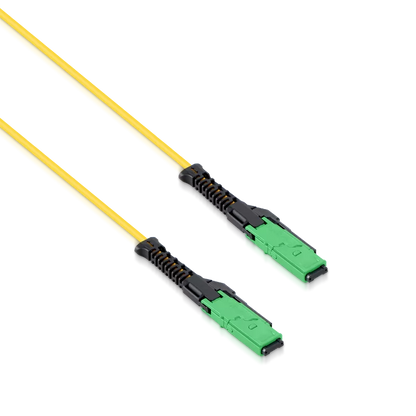 8m (26ft) MMC Jumper, MMC-16 APC (Female) to MMC-16 APC (Female), 16 Fibers, Single Mode (OS2), Jumper Polarity, OFNP, 2.5mm, Max IL ÃƒÂ¢Ã¢â‚¬Â°Ã‚Â¤ 0.35dB, Yellow SFPS