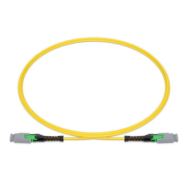 1.5m (5ft) (16ft) MMC Jumper, MMC-16 APC (Female) to MMC-16 APC (Female), 16 Fibers, Single Mode (OS2), Jumper Polarity, OFNP, 2.5mm, Max IL ≤ 0.35dB, Yellow SFPS
