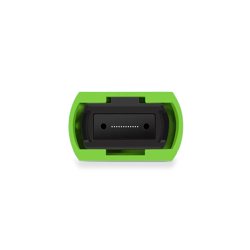 10m (33ft) MTP®-12 UPC (Female) to MTP®-12 UPC (Female) 12 Fibers Multimode (OM5) Jumper, Type B, LSZH, 3.0mm, Max IL ≤ 0.35dB, Lime Green SFPS