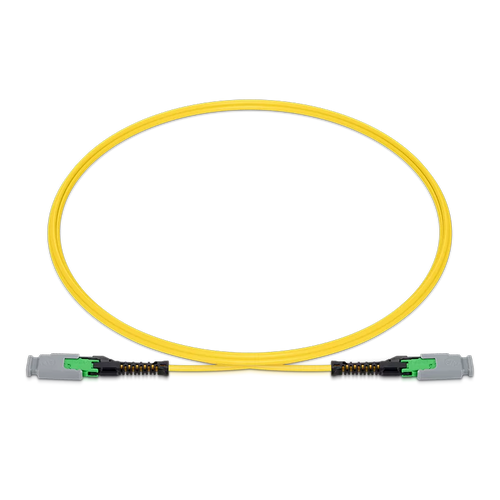 0.5m (1.6ft) MMC Jumper, MMC-16 APC (Male) to MMC-16 APC (Male), 16 Fibers, Single Mode (OS2), Trunk Polarity, OFNP, 2.5mm, Max IL ≤ 0.35dB, Yellow SFPS