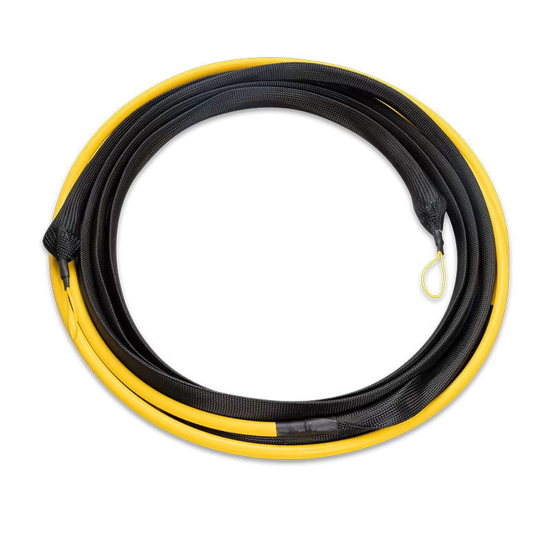 100m (328ft) Pre-terminated MPO 4x4 Shuffle Trunk Cable, 256 Fibers, 32xMPO-8 APC (Male) to 32xMPO-8 APC (Male), Single Mode (OS2), Type 4, LSZH, 0.35dB Max, Breakout 80cm, Yellow SFPS