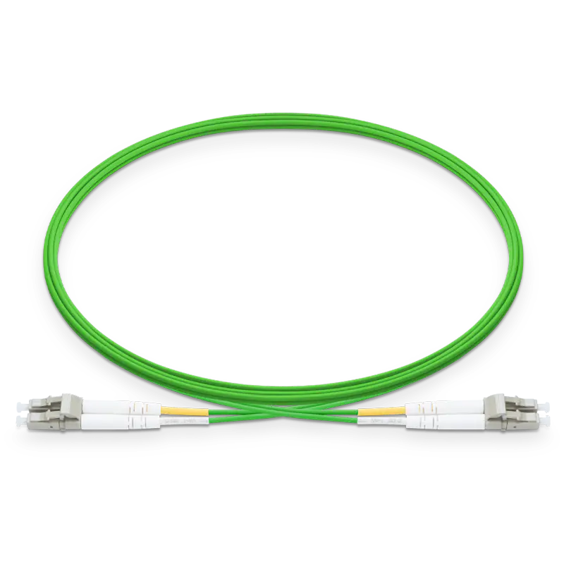 0.5m (1.6ft)LC UPC to LC UPC Duplex OM5 Multimode LSZH 2.0mm Fiber Optic Patch Cable SFPS
