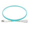 10m (33ft) LC UPC to SC UPC Duplex OM4 Multimode LSZH 2.0mm Fiber Optic Patch Cable SFPS