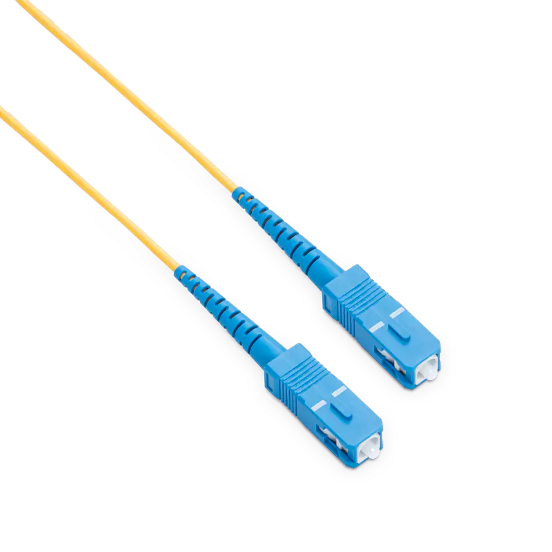 3m (10ft) SC UPC to SC UPC Simplex OS2 Single Mode LSZH 2.0mm Fiber Optic Patch Cable SFPS