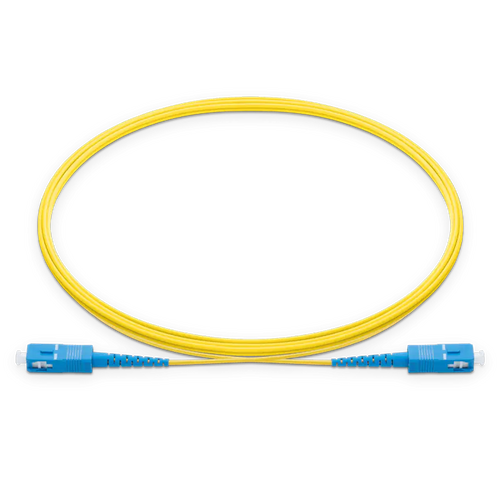 1.5m (5ft) SC UPC to SC UPC Simplex OS2 Single Mode LSZH 2.0mm Fiber Optic Patch Cable SFPS