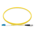 1m (3ft) LC UPC to FC UPC Simplex OS2 Single Mode LSZH 2.0mm Fiber Optic Patch Cable SFPS