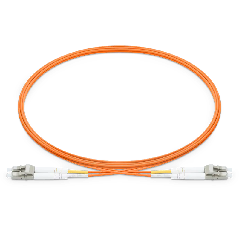 0.5m (1.6ft) LC UPC to LC UPC Duplex OM2 Multimode LSZH 2.0mm Fiber Optic Patch Cable SFPS