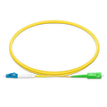 10m (33ft) LC UPC to SC APC Simplex OS2 Single Mode LSZH 2.0mm Fiber Optic Patch Cable SFPS