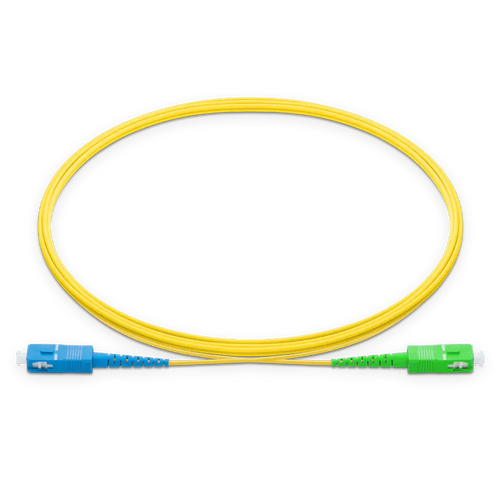 1.5m (5ft) SC UPC to SC APC Simplex OS2 Single Mode LSZH 2.0mm Fiber Optic Patch Cable SFPS