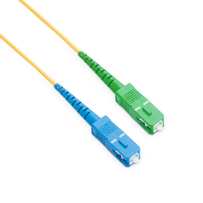 1.5m (5ft) SC UPC to SC APC Simplex OS2 Single Mode LSZH 2.0mm Fiber Optic Patch Cable SFPS
