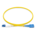 1m (3ft) LC UPC to SC UPC Duplex OS2 Single Mode LSZH 2.0mm Fiber Optic Patch Cable SFPS